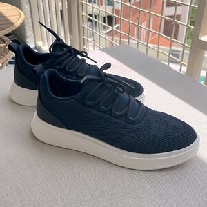 Hugo Boss gently used(once) Bulton Mesh Navy Running Sneakers